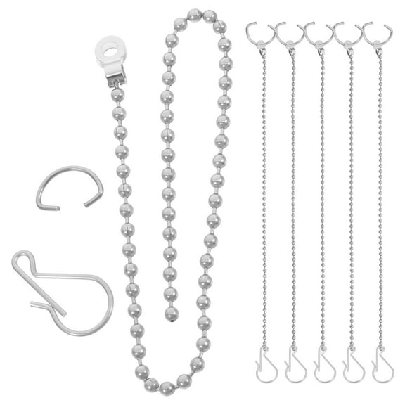 Raindrops 6Pcs Toilet Flapper Replacement Chains Toilet Handle Chains Stainless Steel Lift Chains