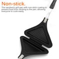 thumbnail image 3 of Toystoory Sandwichera Triangular Sandwichera Antiadherente Tostadora De Aluminio Triangular Sandwich Grill Pan Sandwich Recubierto Freír Molde Para Utensilios de cocina Toystoory HA015306-00, 3 of 6