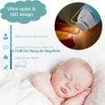 thumbnail image 1 of Baby Nail Trimmer Electric Nail Trimmer Rechargeable Nail File Baby Manicure Kit, 1 of 8