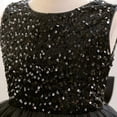 thumbnail image 6 of XXWXYD Sequin Flower Girl Dresses Wedding 𝖱uffles Sleeves Pageant Puffy Tulle Prom Gown Bridesmaid Princess Ball Gown Par𝗍y Dress First Comunion Christening 𝖱uffled Sleeve Flower Girl, 6 of 7