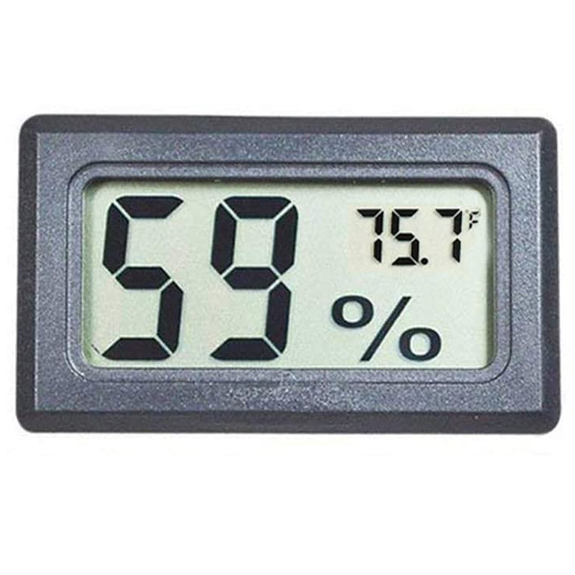 1 Pack No Battery Needed for Home Room Kitchen Patio Planting Room Reptile Terrariums Incubator BOEESPAT Mini Indoor Thermometer Hygrometer Temperature Humidity Monitor Gauge -White 