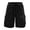 #01 Black 【Mix, Match & Rotate: Stock Up on Your Favorite Colors】, variant on Women's Polyester Knit Bermuda Shorts, High Waisted Drawstring Tummy Control, Functional Side Cargo Pockets Fast Drying Matrix, Summer Outdoor Hiking Trekking Camping Gear, Loose Cargo | Velmuse