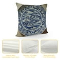 thumbnail image 4 of COMIO Blue and White Porcelain Cushion Covers Square Decorative Pillow Covers Throw Pillow Covers Cushion Covers(Blue and White Porcelain), 4 of 5