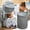 H, variant on Laundry Basket,Cotton/linen Canvas Foldable Opening Medium Fabric Laundry Basket Holding And Arranging Laundry Bucket 35*45CM