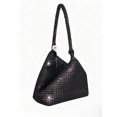 thumbnail image 3 of REMANLAND Women's Black Sparkling Wristlet Evening Clutch Bag, 3 of 4