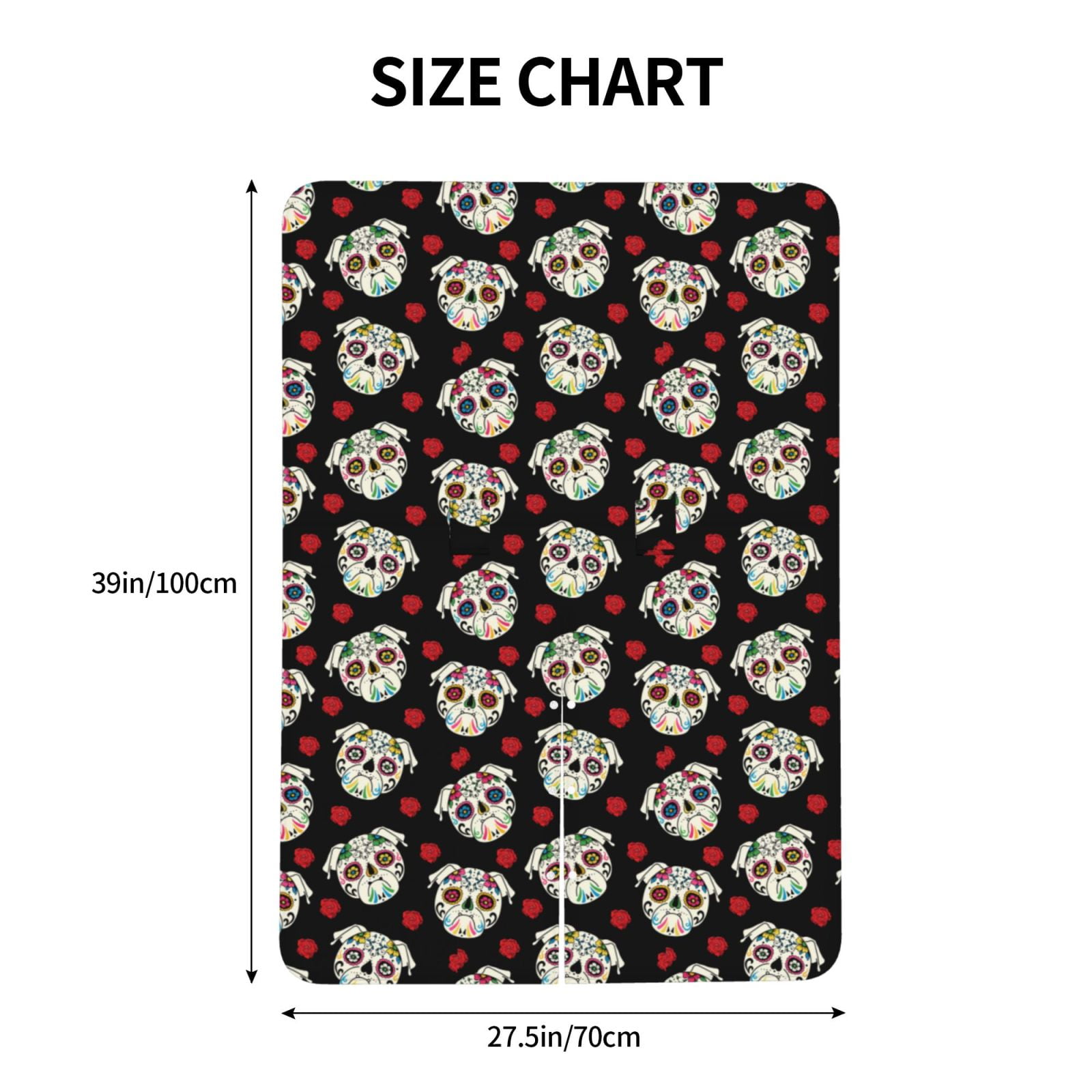 Car Seat Cover Baby - colorful Skull dog flower Breathable Infant Car Seat Cover for Baby Carseat, Lightweight Comfort Baby Essentials Must Haves Newborn Stuff for Girl Boy
