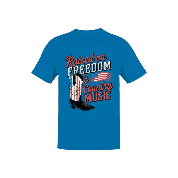 Freedom & Country Music Men's T-shirt