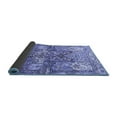 thumbnail image 2 of Ahgly Company Indoor Square Persian Blue Traditional Area Rugs, 4' Square, 2 of 4