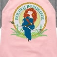 thumbnail image 3 of Disney Princess - Boldly Beautiful - Toddler & Youth Girls Raglan Graphic T-Shirt, 3 of 5