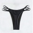 thumbnail image 4 of PFRNLF Low Waisted Bikini Bottom for Women Cheeky Basic Bathing Swimsuit Swim Briefs, 4 of 8