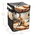thumbnail image 5 of Kangaroo Car Trash Can: Foldable, with Lid, Leak-proof, Hanging Storage Bag - Trash Can for Car, 5 of 6