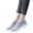 Gray, variant on Kiplyki Weekly Four Seasons Plus Size Slipsole Casual Mesh Breathable Women's Sports Shoes
