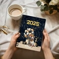 thumbnail image 3 of Happy New Year Bull Terrier Welcome 2025 Balloon Firework Party Spiral Bound Journal Bully Dog Lovers Gifts Idea 5x7in Spiral Notebook - 01014, 3 of 5