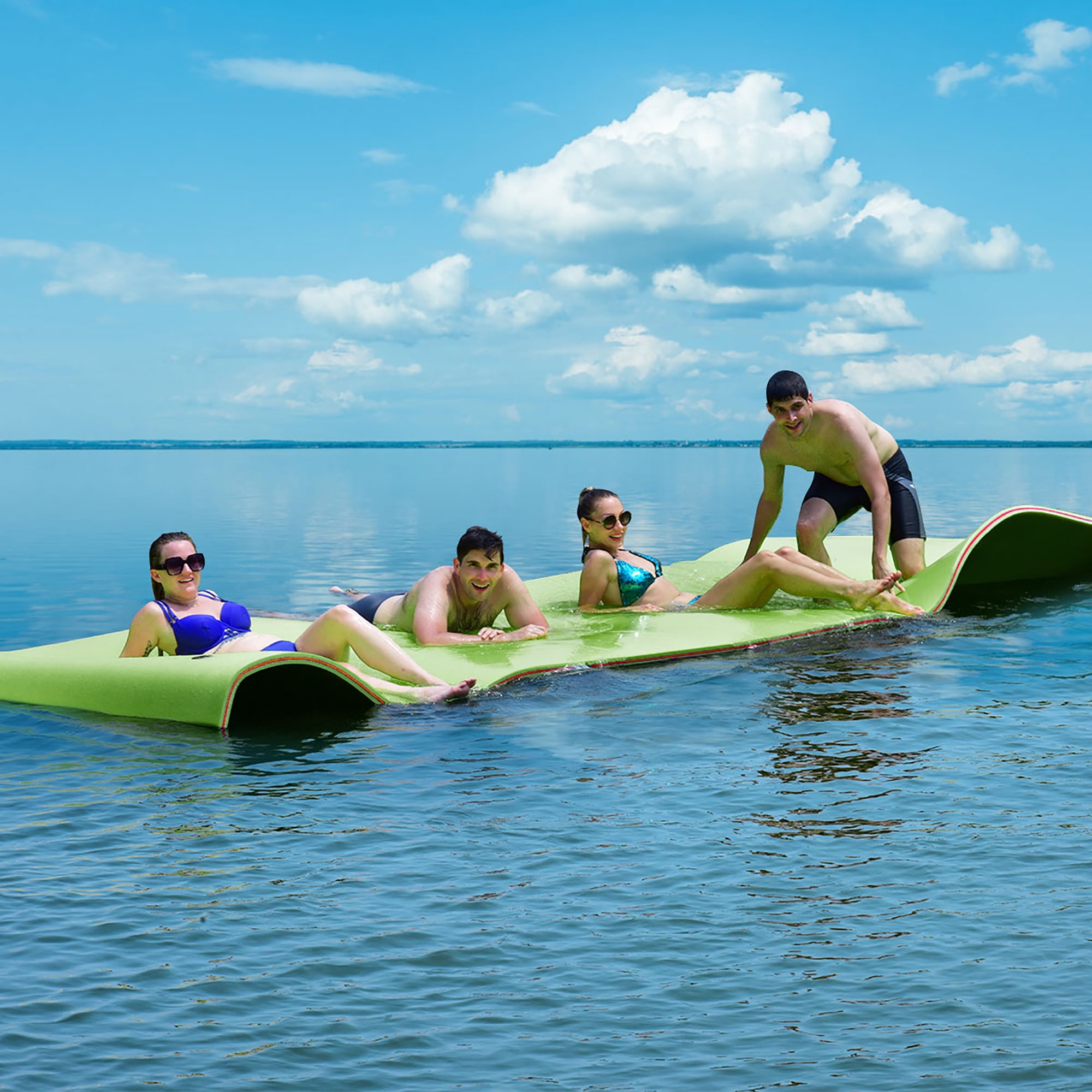 Floating Water Pad Float Sport Foam Mat Kids Adults Pet Family Summer Relaxing 