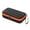 For charging mode-Black outside, variant on Wireless Microphone Storage Case Double Mic Carrying Case Hard Shell Scratchproof Box with Pocket