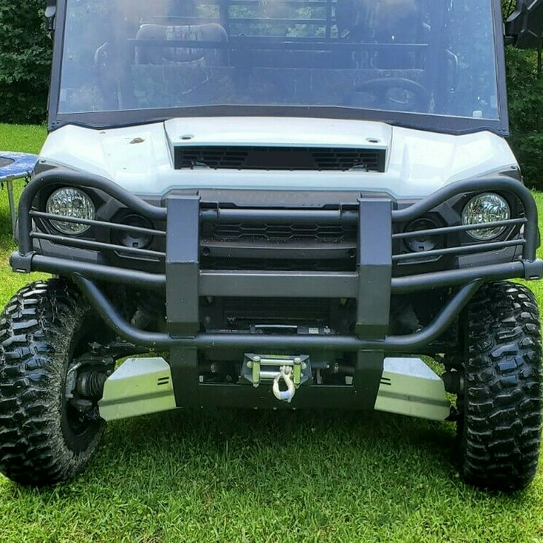Kojem Front Bumper Brush Grille Guard Winch Mount for 15 16