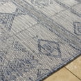 thumbnail image 5 of Mark&Day Outdoor Rugs, 5x7 Ireton Global Indoor/Outdoor Light Gray Area Rug, Non Shedding Grey Blue Carpet for Patio, Porch, Deck, Bedroom, Living Room or Kitchen (5'3" x 7'), 5 of 5