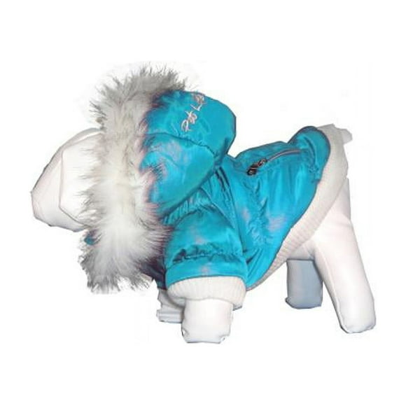 Metallic Fashion Pet Parka Coat
