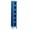 Multicolor, variant on Salsbury Industries S-66168TN-U 6 ft.  H x 18 inch D See-Through Metal Locker - Six Tier Box Style - 1 Wide - Unassembled