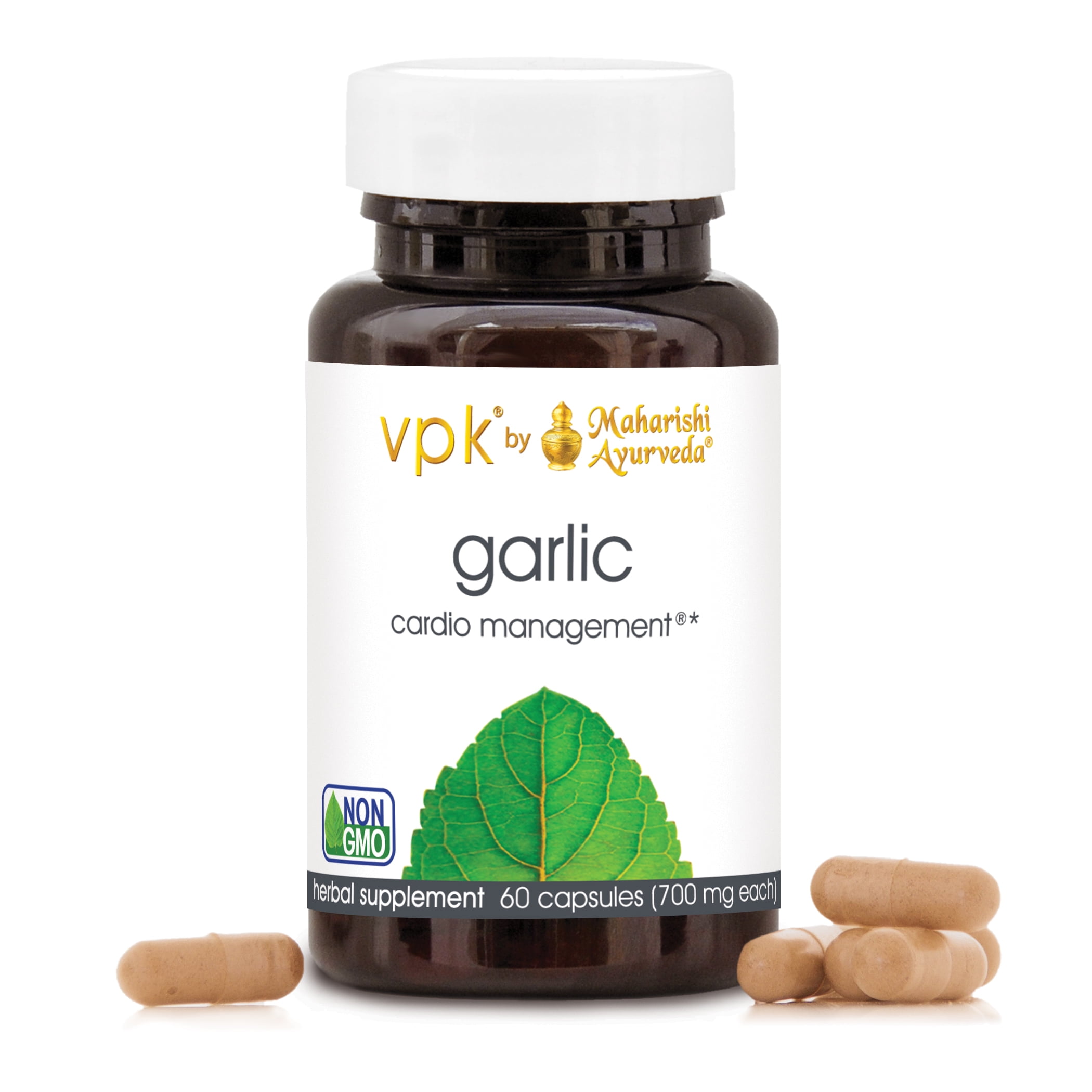 Garlic 60 Capsules Helps Maintain Healthy Cholesterol, Blood