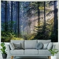 thumbnail image 4 of BCIIG  Small Nature Tapestry Wall Hanging Aesthetic Tapestries Forest Tree Tapestry for Bedroom Living Room Dorm Decor 60x50inch, 4 of 6