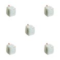 thumbnail image 2 of Ruiboury 1/2/3/5 Double Layered Press Type Desktop Waste Bin Easy To And Clean Aste Container light green 5PCS, 2 of 6