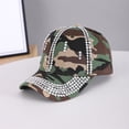 thumbnail image 2 of Sequin Adjustable Baseball Cap for Women Men Breathable Sports Casual Hat, 2 of 5
