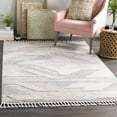 thumbnail image 4 of Boutique Rugs Magazine Bohemian, Transitional Area Rug - Gray, Tan - 5'3" x 7'3", 4 of 9