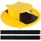 thumbnail image 2 of Muyoka Trampa para ratones Flip N Slide Bucket Tapa Trampa para ratas con escalera Reutilizable Multi Catch Auto Reset Trampas de control de ratones Compatible con cubo de 5 galones para interior y ex, 2 of 7