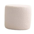 thumbnail image 2 of EIGTHTAIL Petit Pouf à Langer en Velours Éponge Rose, 2 of 8