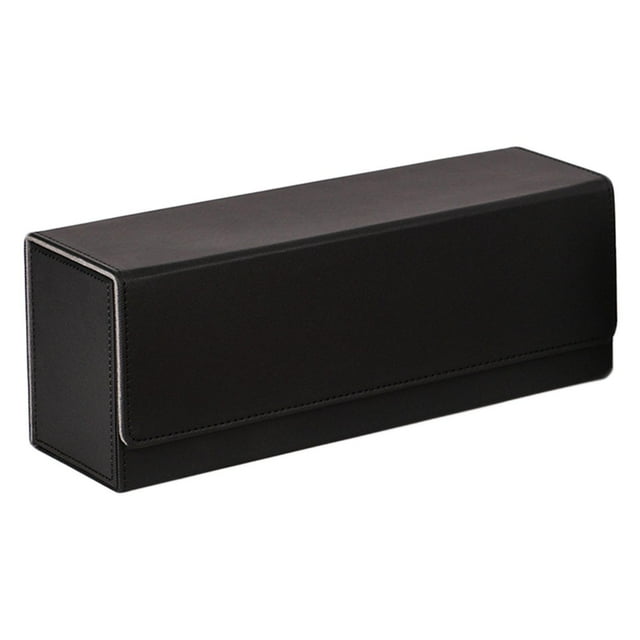 maskred 400 CARD CASE + Divider-Trading Card Deck Box 310x95x115mm Red 400+ Black Red