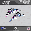 thumbnail image 3 of Kalair GFX Graphics Kit for Kawasaki ATV Mojave 250 Shred Series, 3 of 5