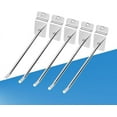 thumbnail image 2 of ZOUSSIQI Slatwall Hooks 25PCS 6 Inch Slatwall Accessories Slatwall Panel Hooks Garage Organization Slat Wall Hooks Heavy Duty Pegboard Gridwall Hooks Display Hooks for Retail CA919-8385, 2 of 7