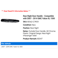 thumbnail image 2 of Rear Right Door Handle - Compatible with 2007 - 2014 GMC Yukon XL 1500 2008 2009 2010 2011 2012 2013, 2 of 4