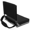 thumbnail image 2 of Cascade Mountain Tech Ultra-Padded Stadium Seat for Bleachers , Black, 2 of 6