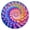 Colorful Tie Dye, variant on Colorful Rainbow Tie Dye Spiral Pattern Round Fitted Tablecloth with Elastic Edge,Dining Table Cover Waterproof,Outdoor Round Tablecloth for Camping,Dining,Indoor and Outdoor
