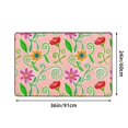 thumbnail image 2 of ZICANCN Area Rugs Doormat , Hand , Painted Flowers Facecloth Non-Slip Floor Mat Rug for Living Room Kitchen Sink Area Indoor Outdoor Entrance 72"x48", 2 of 9