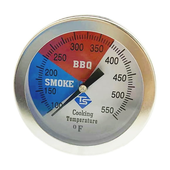 Yeacher Temperature Gauge Barbecue BBQ Grill Smoker Pit Thermometer BBQ Tool