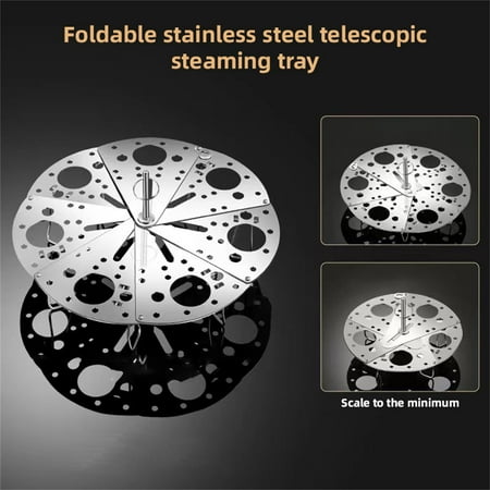 

Kgfrsd Bakeware Sets Stainless Steel Telescopic Steamer Bracket Telescopic Folding Steam Rack Stainless Steel Steaming Tray Steamer Bowl Boiled Egg Ho