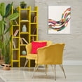 thumbnail image 4 of Stupell Industries Modern Curved Geometric Wave Gray Framed Giclee Art, 24 x 30, by Grace Popp, 4 of 8