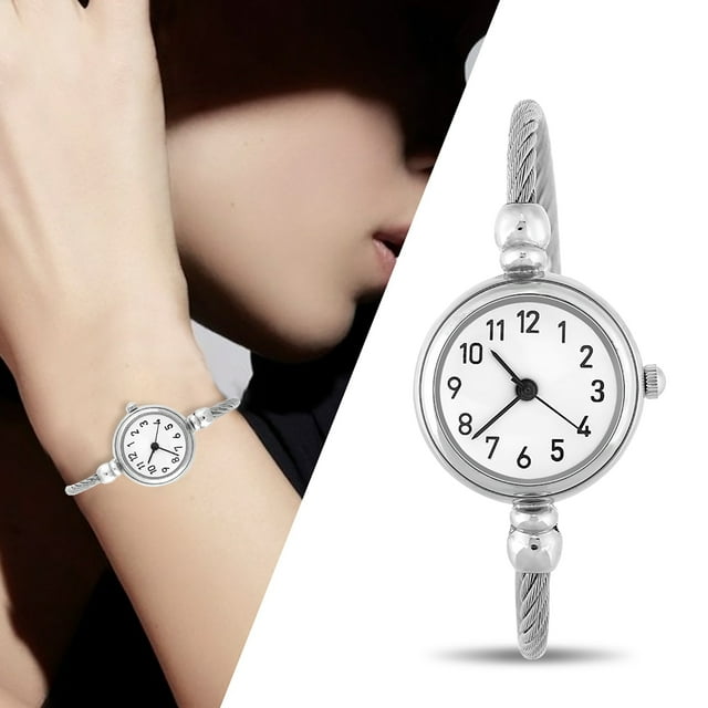 Reloj de pulsera Bling Bling Reloj de mujer analógico de Cuarzo redondo