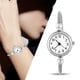 thumbnail image 2 of Reloj para mujer, reloj analógico redondo de cuarzo con pulsera de aleación, reloj para mujer de calidad inigualable, 2 of 9