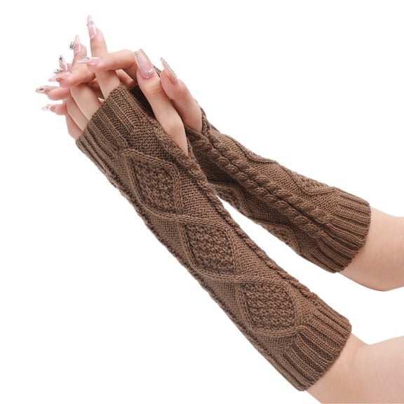 Skpblutn Glove For Windproof Elastic Texting Black Thermal Christmas Gift For S Winter Warm Gloves Khaki One Size