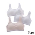 thumbnail image 2 of LYMAYTER ‌Big Girls Sports Bra 9-13 Teen Wireless Seamless Breathable Daily Wear‌ for Training Bra 75-90A, 2 of 8