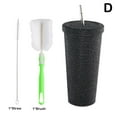 thumbnail image 1 of AYFFDIYI 750ml Straw Cup w/ Lid Reusable Rhinestone Stainless Steel Double Layer, 1 of 1