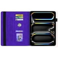 thumbnail image 2 of ELEHOLD Embossed Flower Pattern Case for iPad Air 13 inch 2024,Premium PU Leather Folio Stand Flip Cover with Pen Holder & Card Slot for iPad Air 13" 2024,Purple, 2 of 7