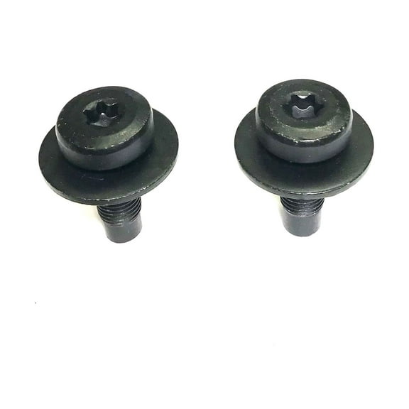 2 ea Front Female Seat Belt Bolt Compatible with Jeep Wrangler YJ 1987 to 1995