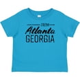 thumbnail image 3 of Inktastic From Atlanta Georgia in Black Distressed Text Boys or Girls Baby T-Shirt, 3 of 5
