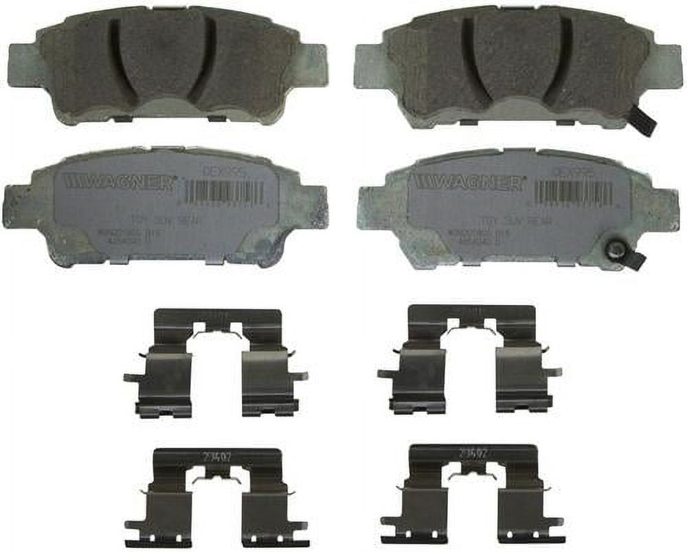 Disc Brake Pad Set Fits select: 2004-2010 TOYOTA SIENNA
