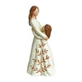 thumbnail image 2 of Figura de resina de madre e hija abrazándose – Recuerdo decorativo para el hogar, regalo de cumpleaños para mujeres, 2 of 6